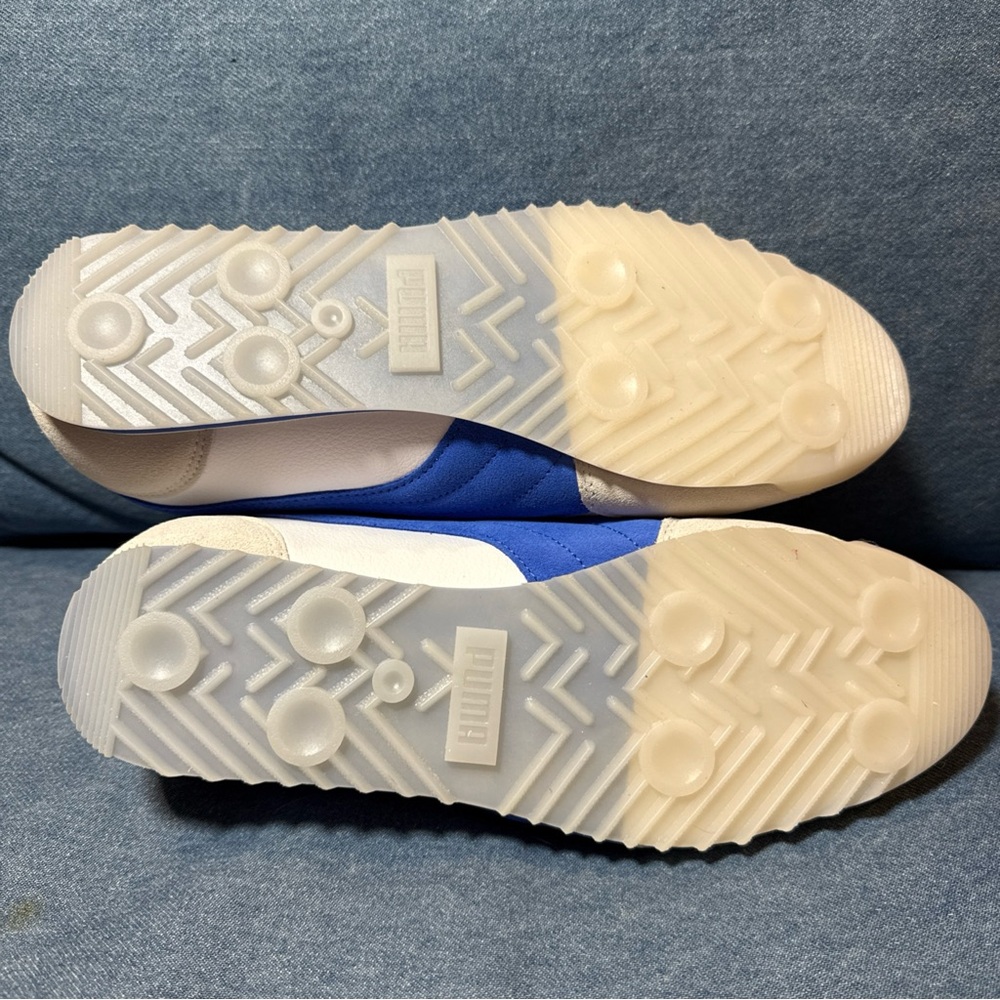 BNIB PUMA Women’s White and Blue Las Vegas Sneakers, size 9.5 - Picture 5 of 8